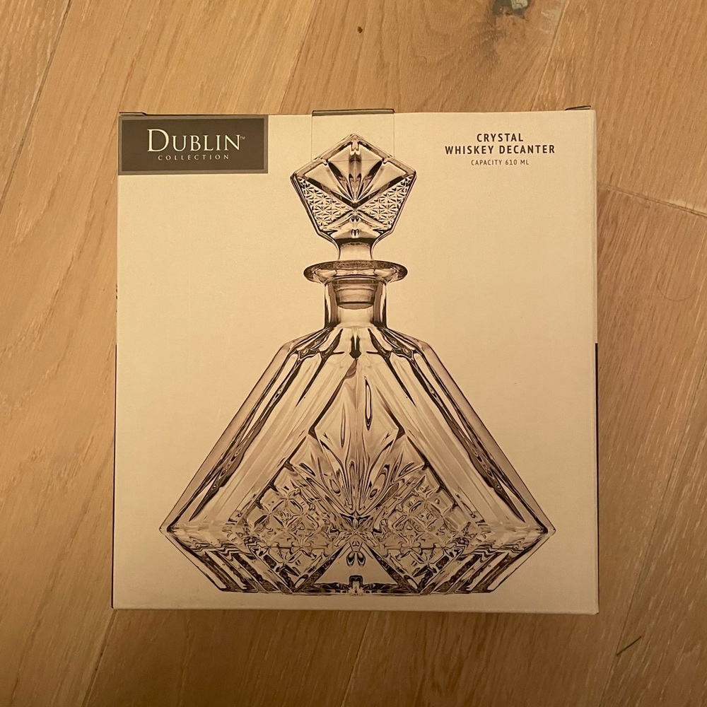 Crystal Whiskey Decanter